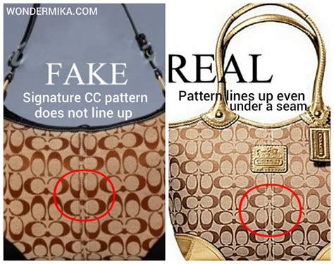 fake vs real seems on coach bags|coach authenticity check serial number.